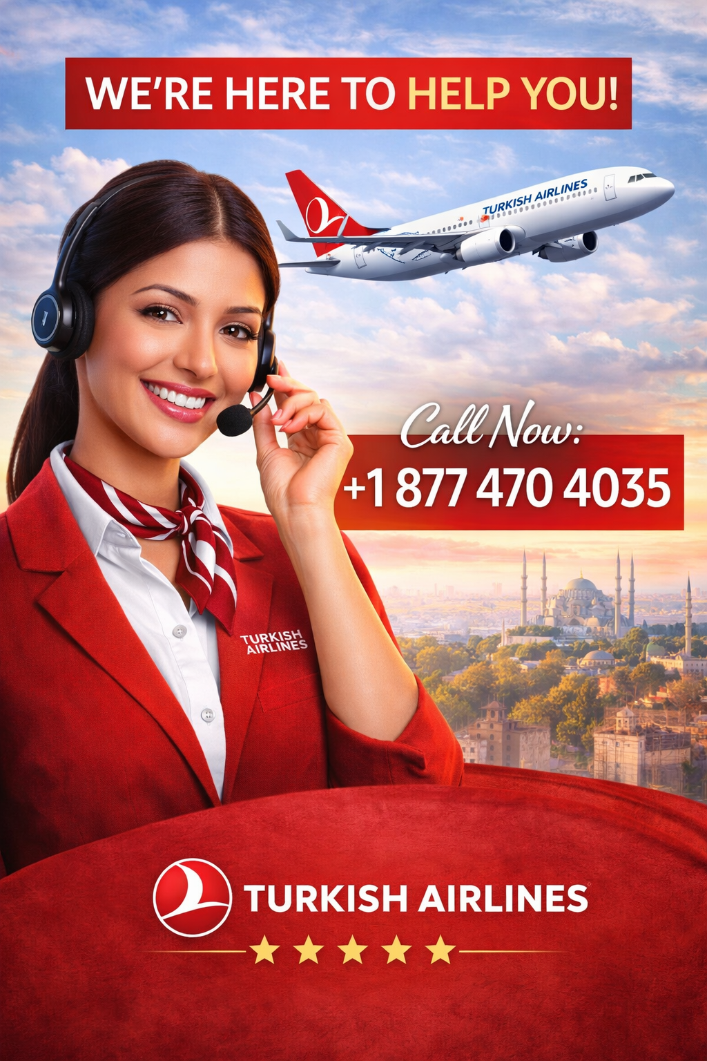 Turkish Airlines&trade; Customer Service Complete Guide || Step-by-Step Help &amp; Support 24/7 Turkish Airlines