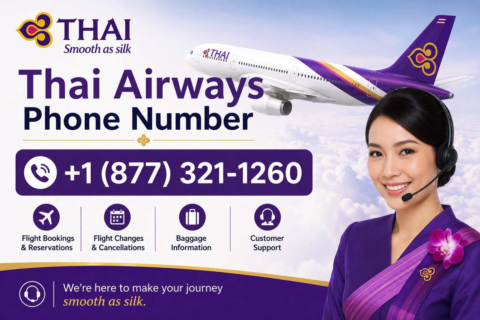 Speak with a Thai Airways Live Agent