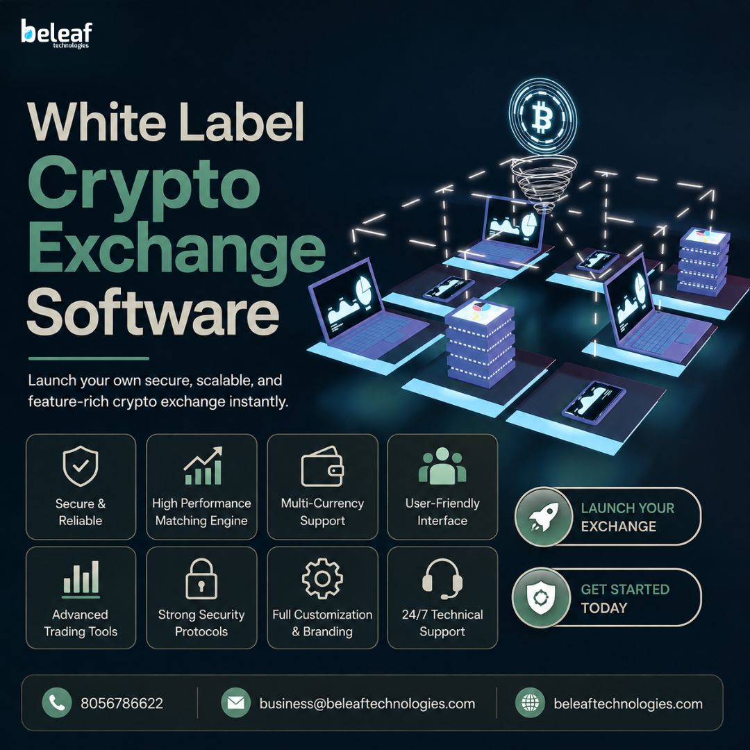White Label Crypto Exchange Software: The Smarter Way to Enter the Digital Asset Market