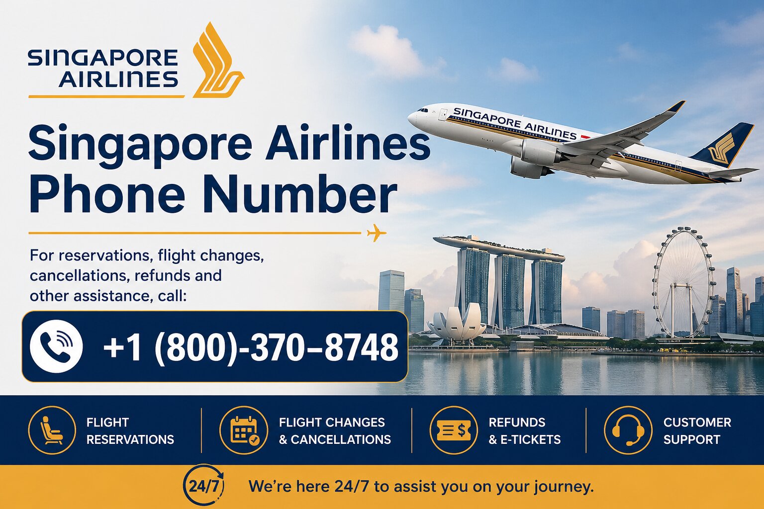 Singapore Airlines refund number