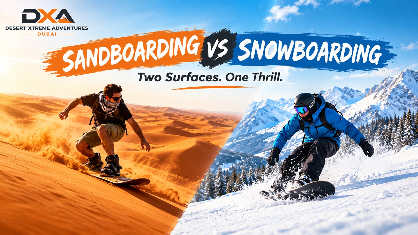Sandboarding vs Snowboarding | Which One Is More Fun