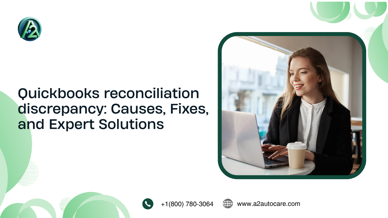 QuickBooks Reconciliation Discrepancy Technical Support